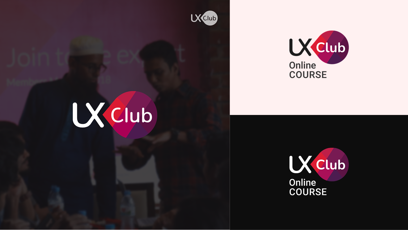 Logo for UX Club, Ed-Tech Platform