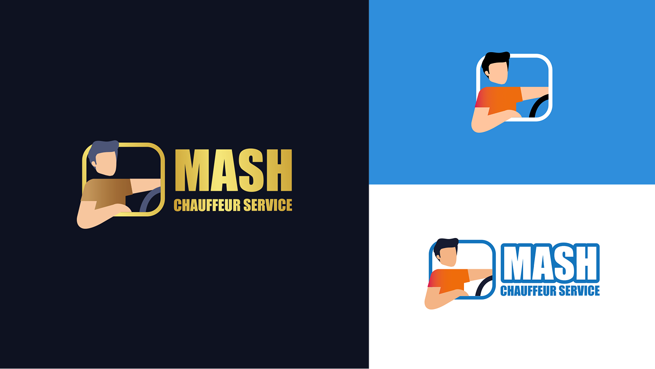 Logo Design for Mash Chauffeur Service